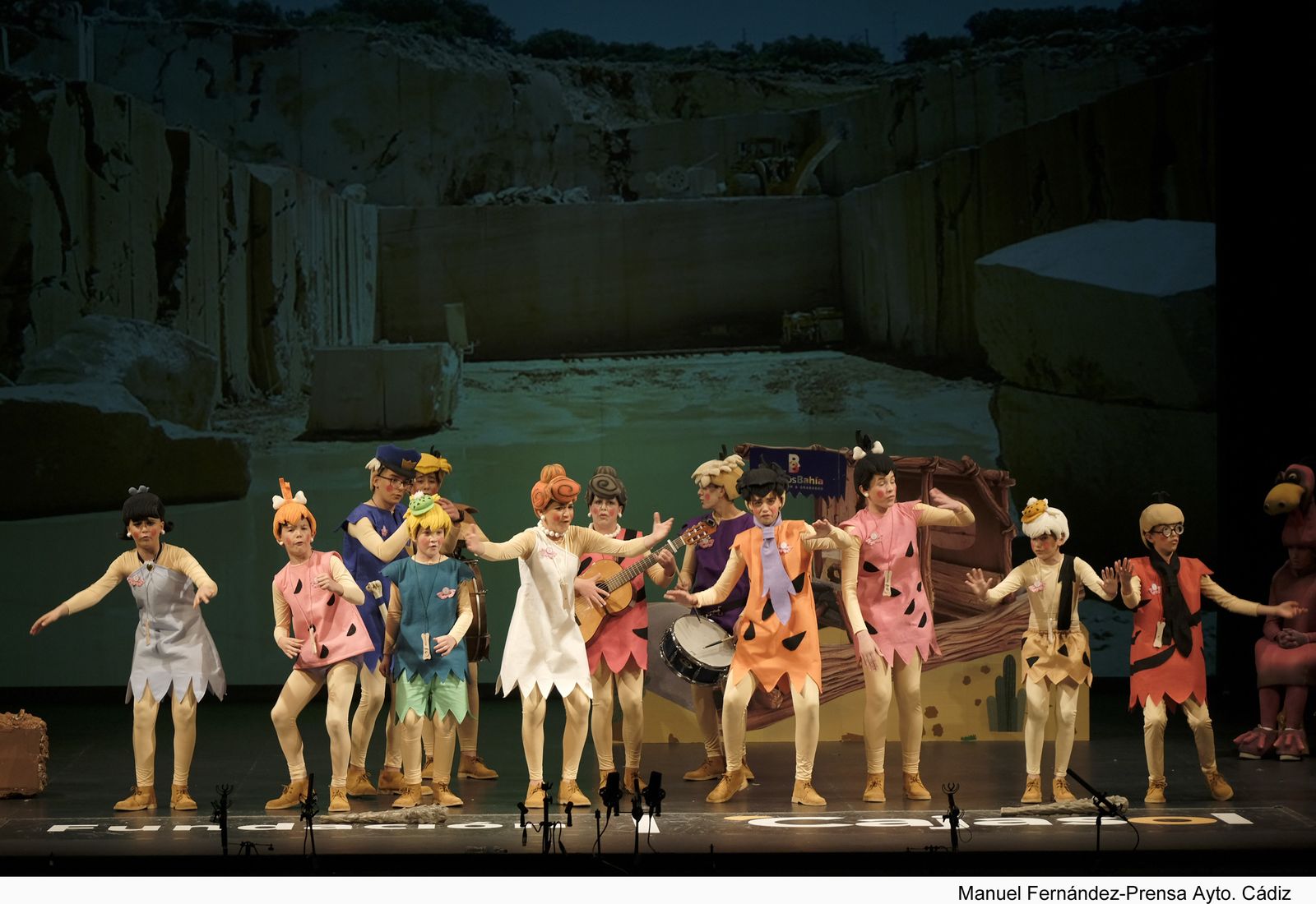 La chirigota 'Los de la cantera' cerró la final