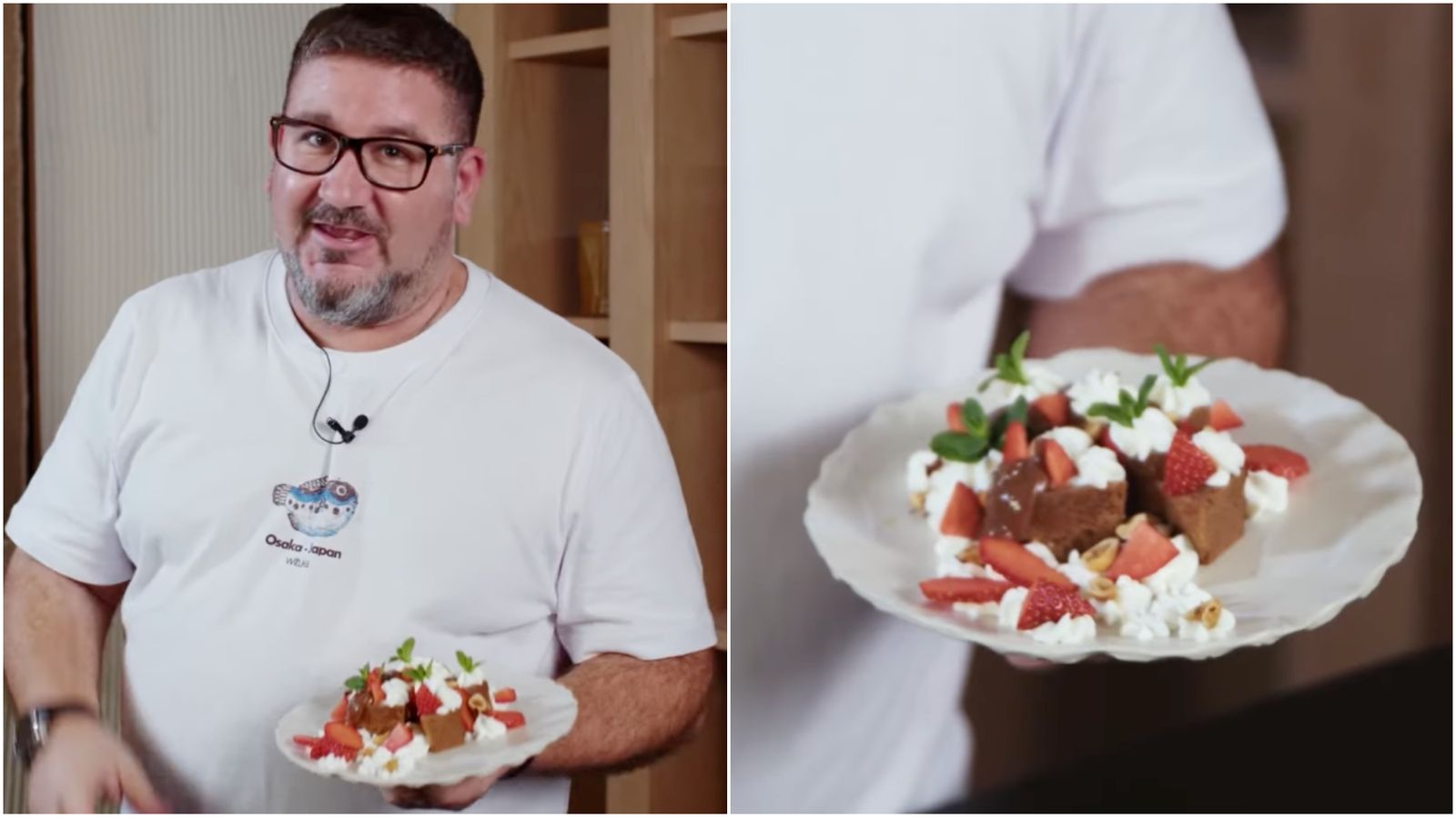 La receta de bizcocho de Nutella al microondas de Dani García.