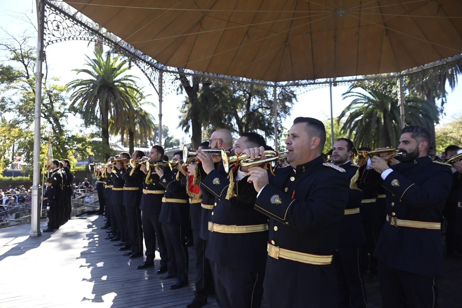 El primer certamen de bandas de Córdoba por Santa Cecilia, en imágenes