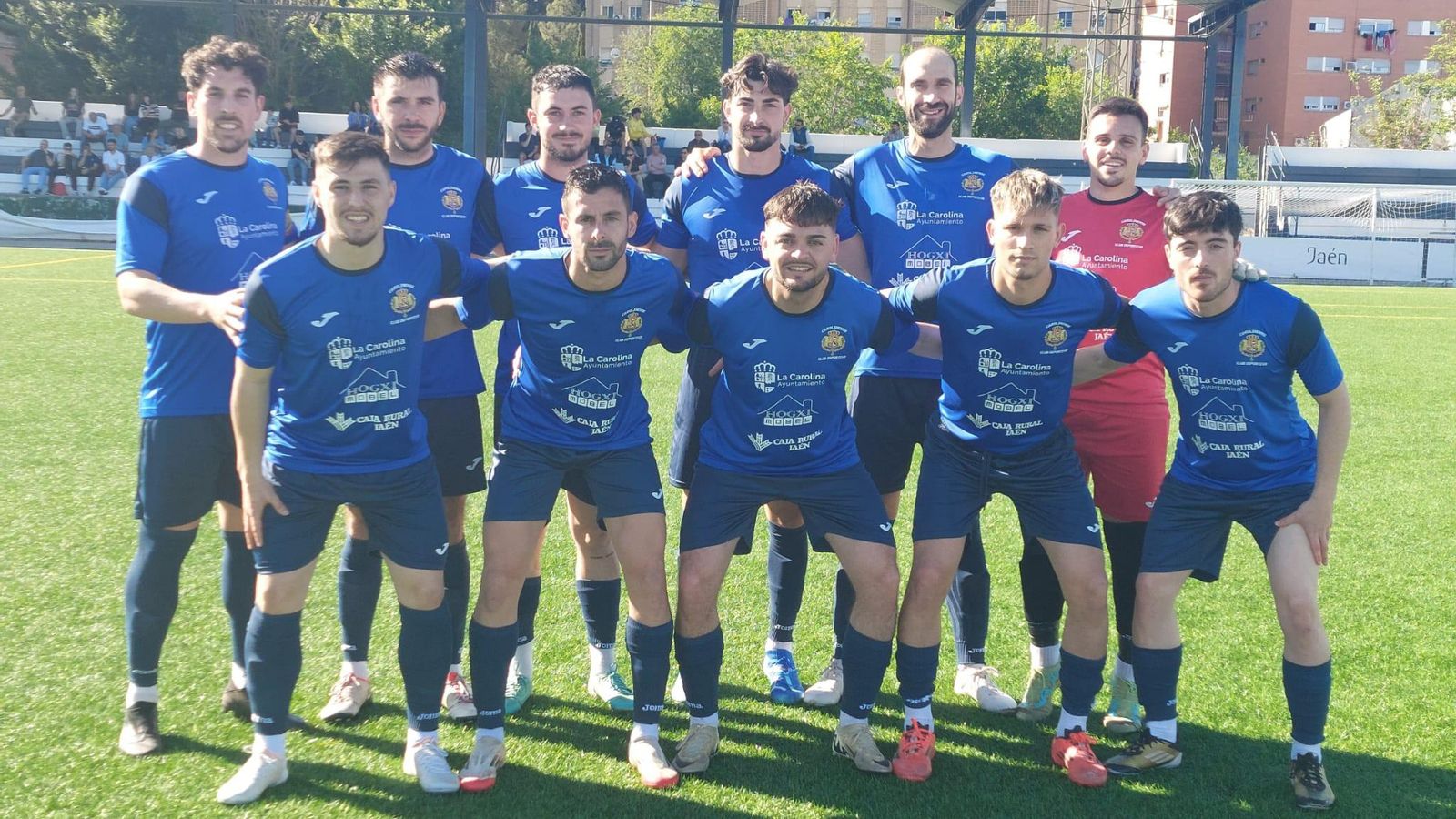 Alineación inicial del Carolinense CD.
