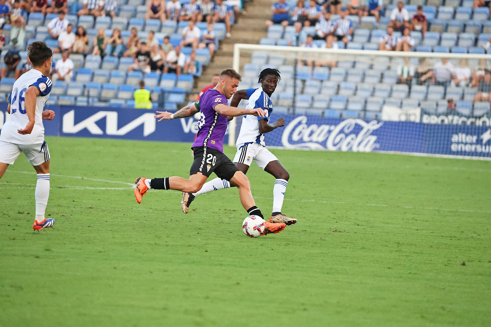 Las mejores imágenes del Trofeo Colombino entre el Recreativo de Huelva y el Córdoba CF