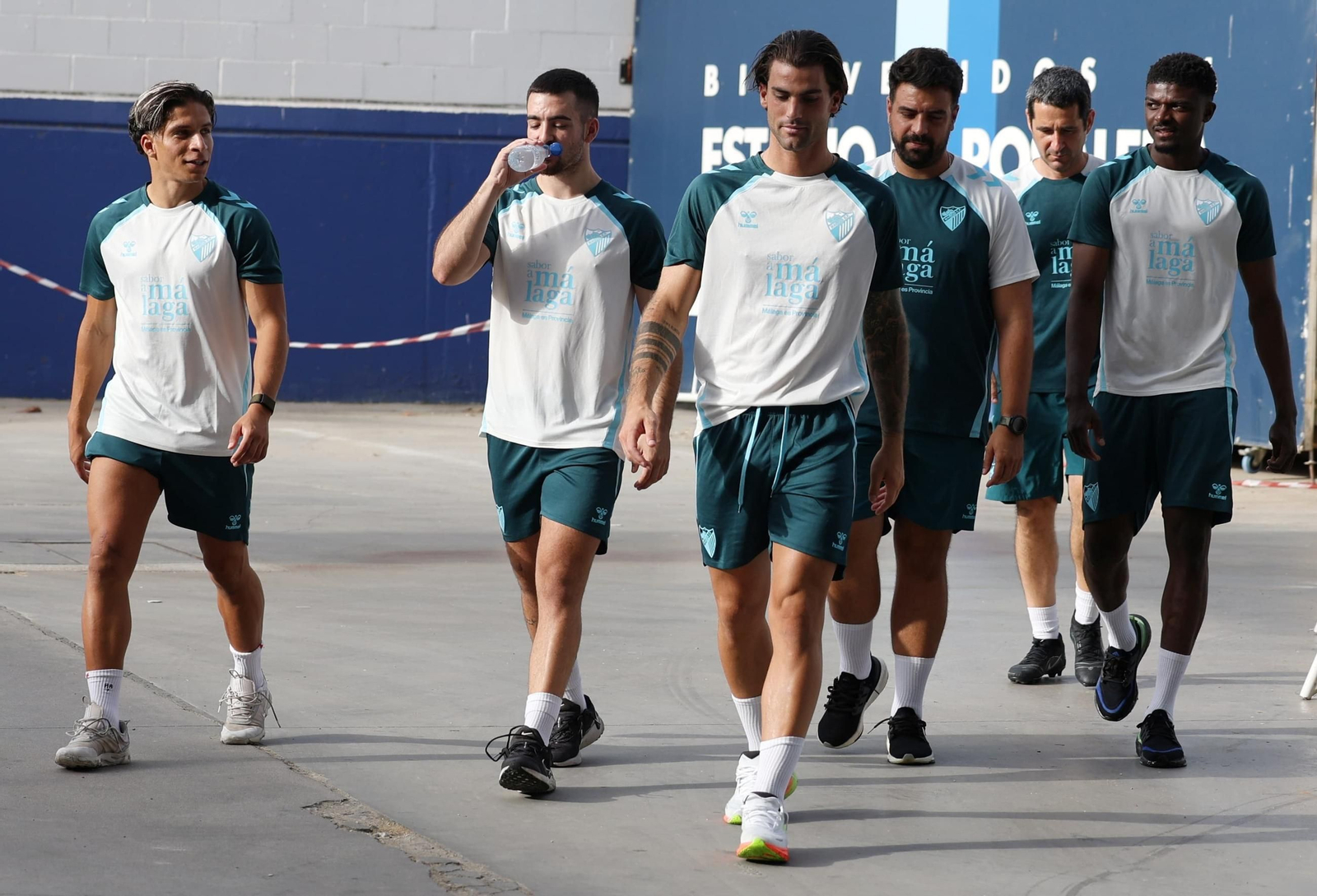 Javi Montero ya trabaja con el Málaga CF en el Anexo de La Rosaleda