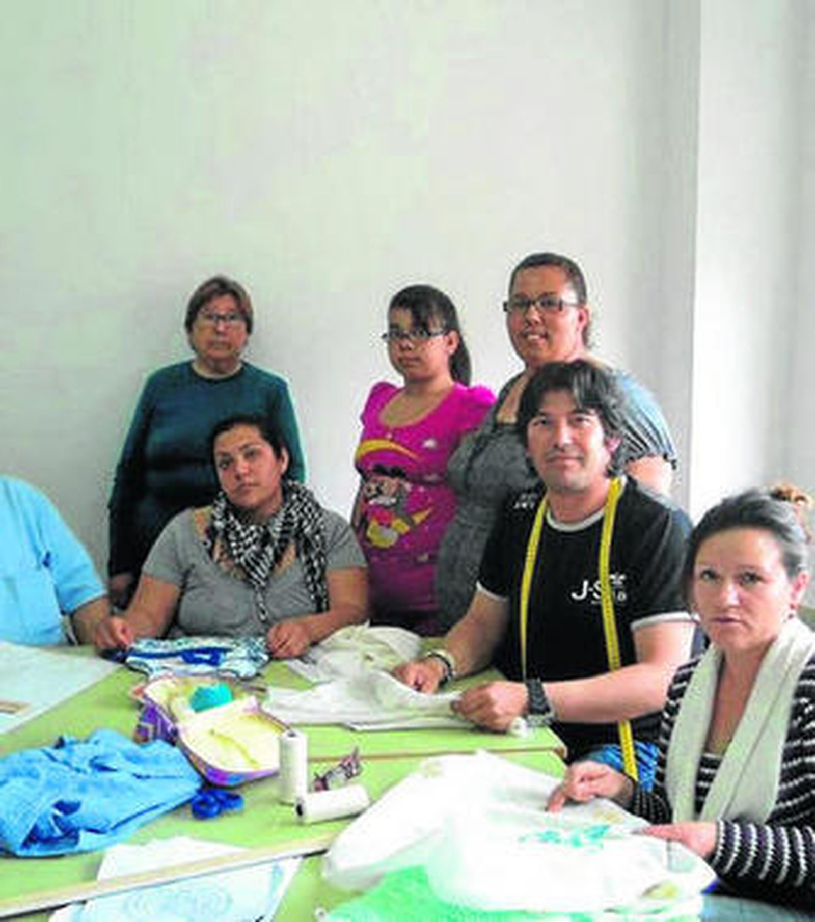 Los asistentes durante la jornada de trabajo.