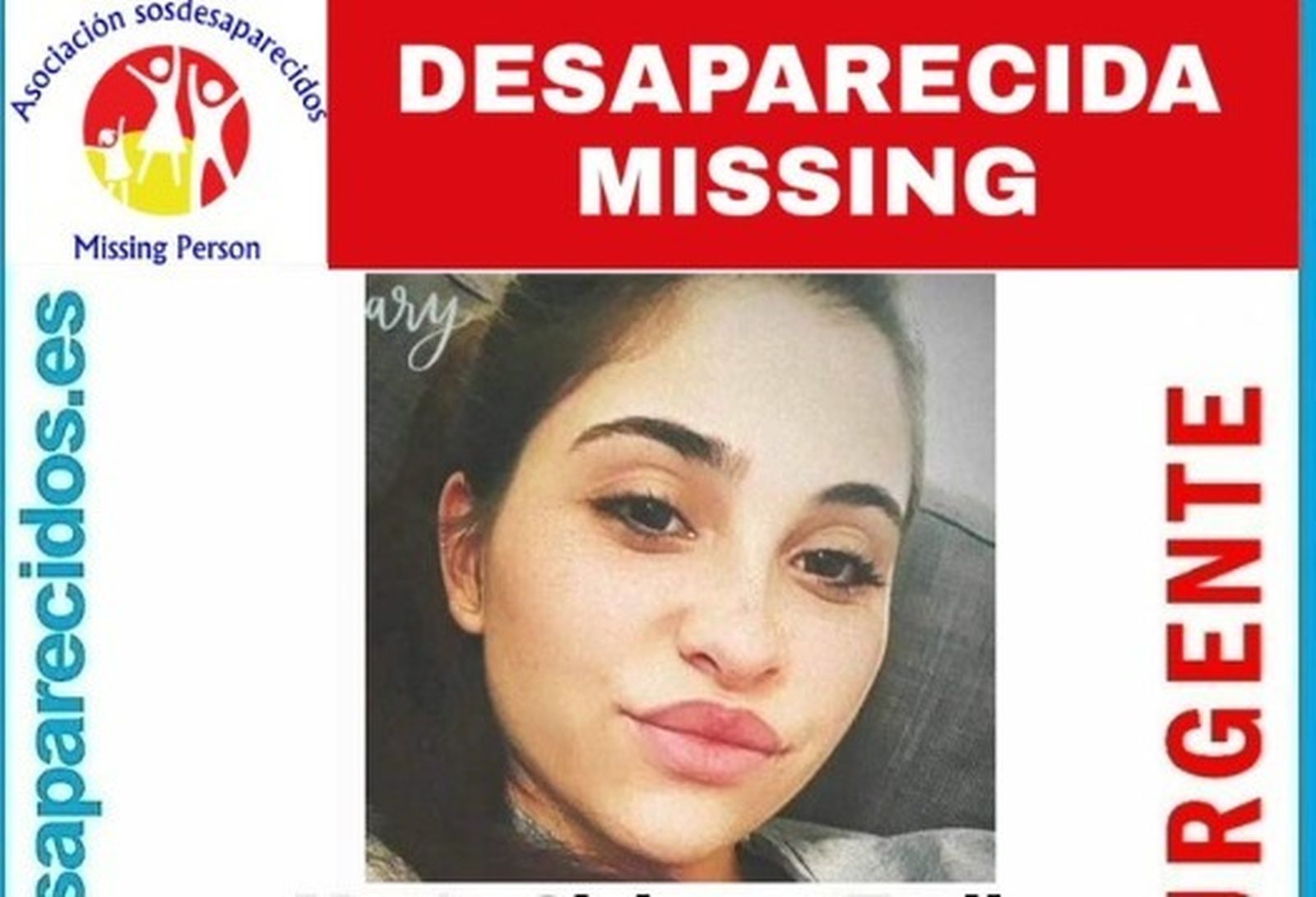 Piden ayuda para encontrar a una joven desaparecida en Coria del Río