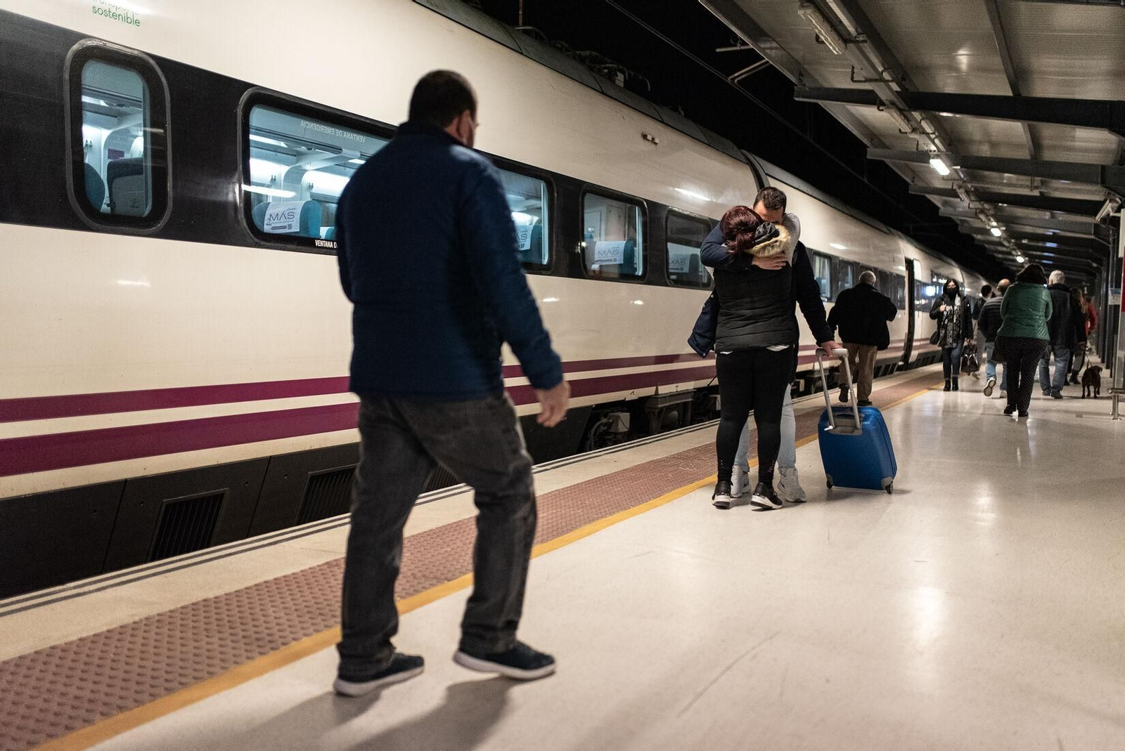 Estación de trenes de Huelva.