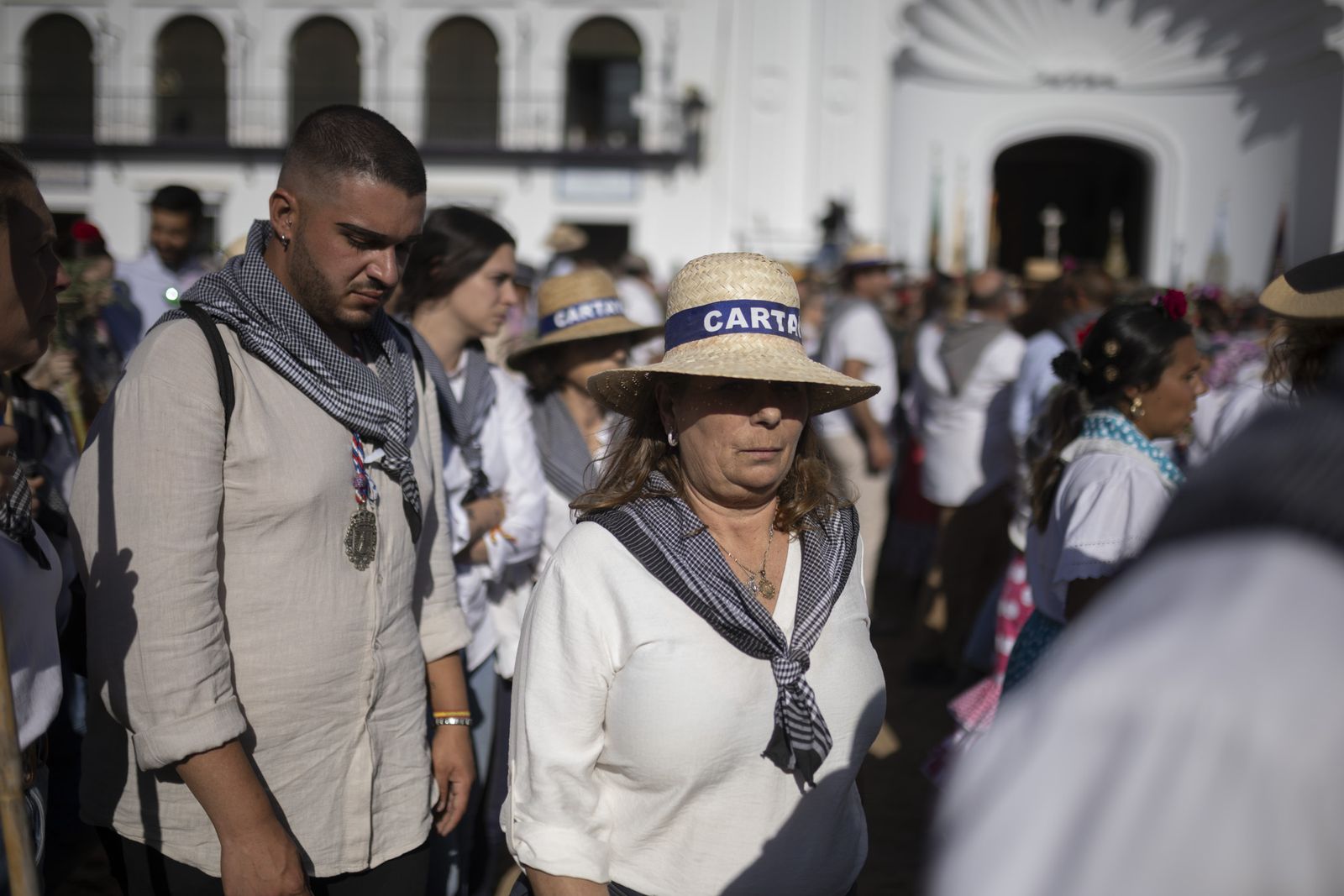 Imágenes de las primeras presentaciones de las hermandades de El Rocío 2024