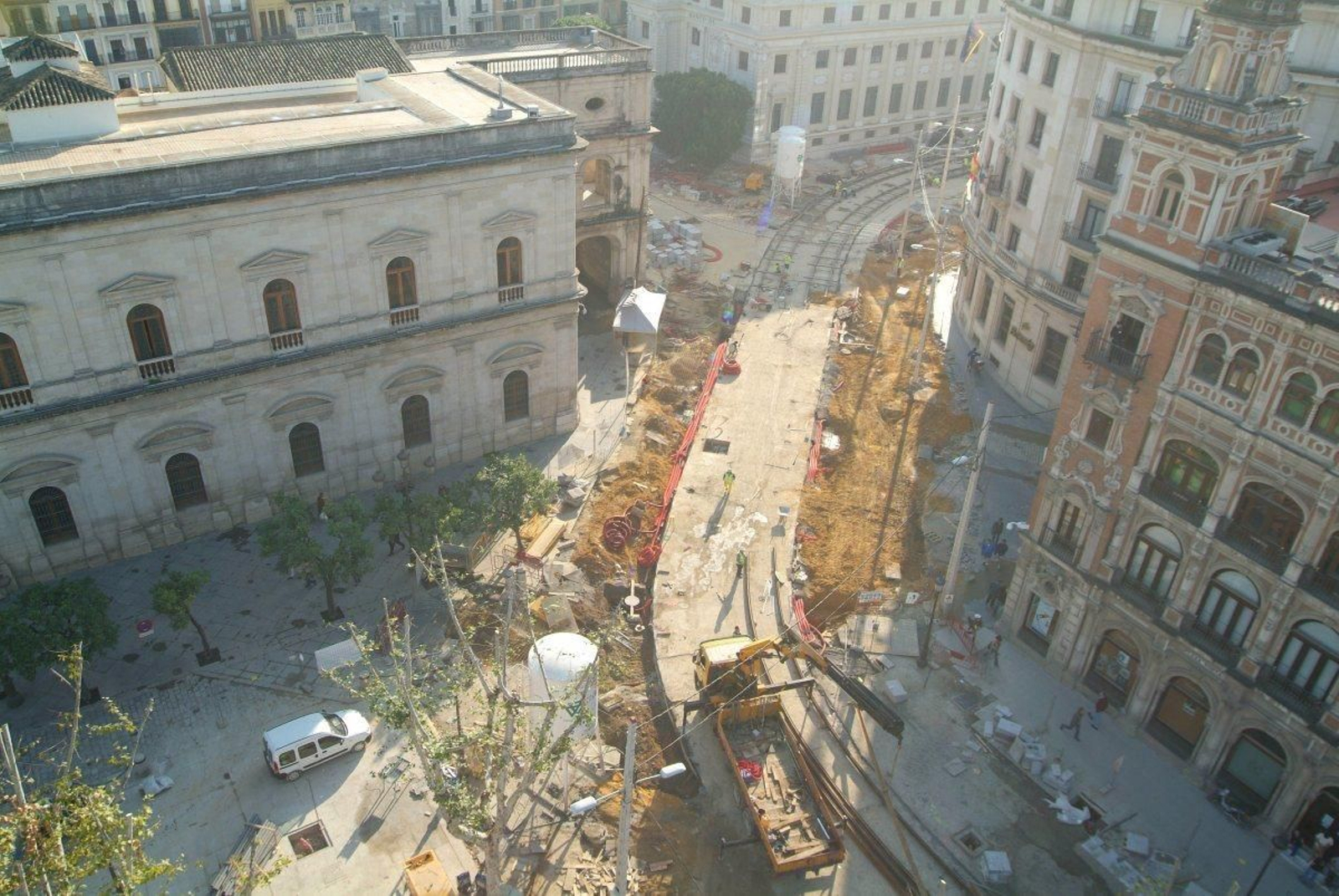 Las obras del Metrocentro