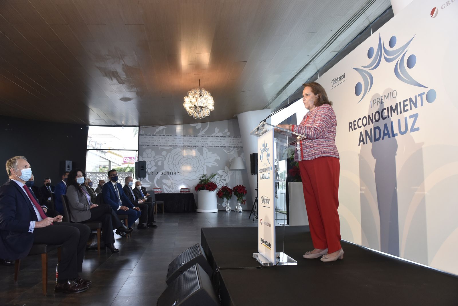 I Premio Reconocimiento Andaluz a Dña. Concha Yoldi, Presidenta de la Fundación Persán