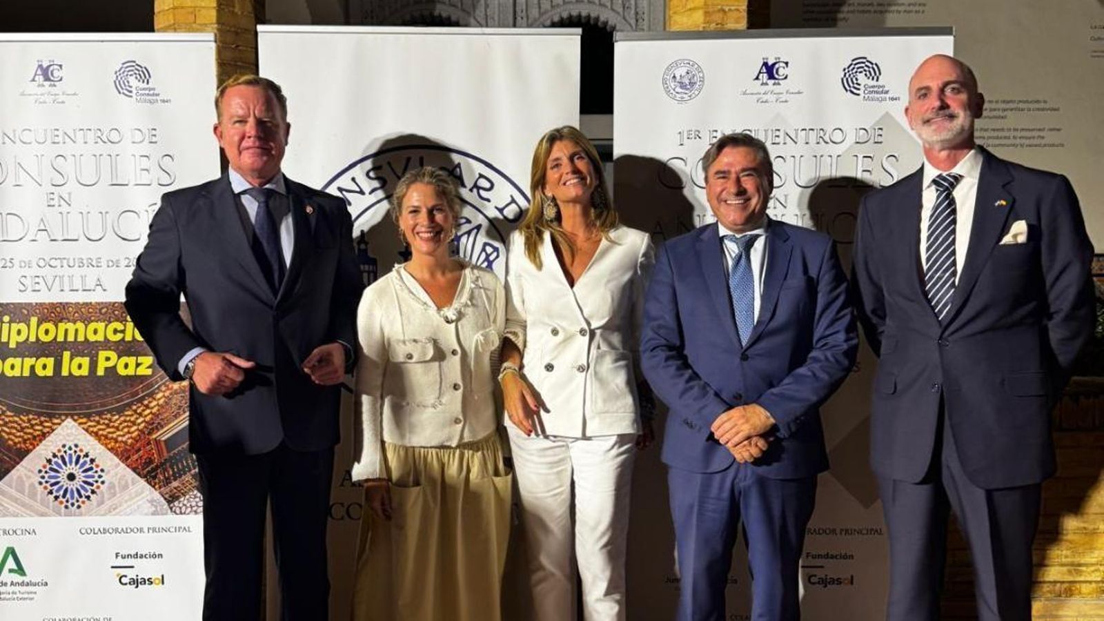 Stefaan De Clerck, Ana Mestre, Cristina Santos, Fernando Estrella  e Ignacio de Cossio.