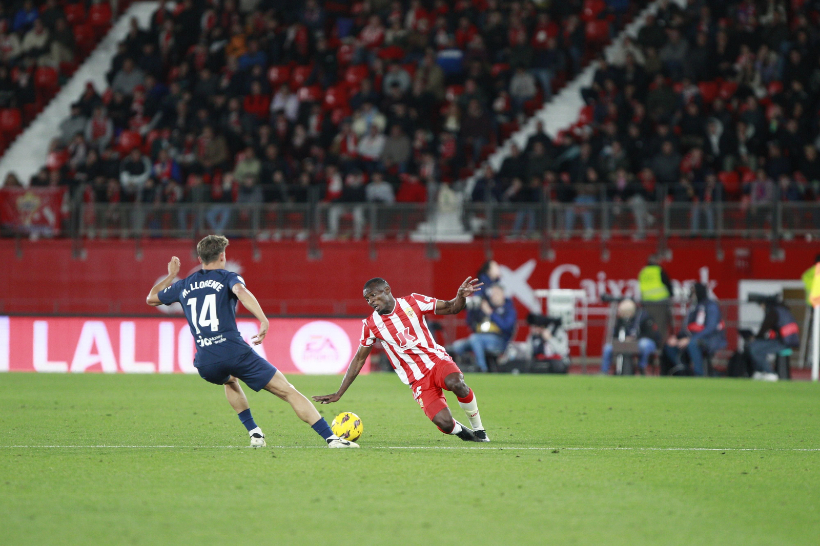 Las mejores imágenes del partido U.D. Almería-Atlético de Madrid