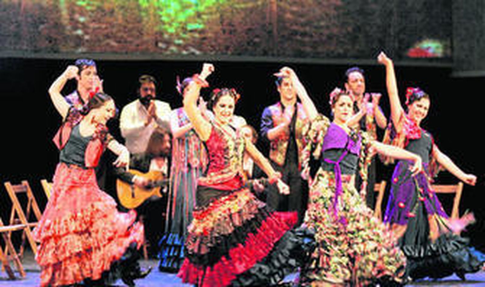 Un momento del especáculo lorquiano.