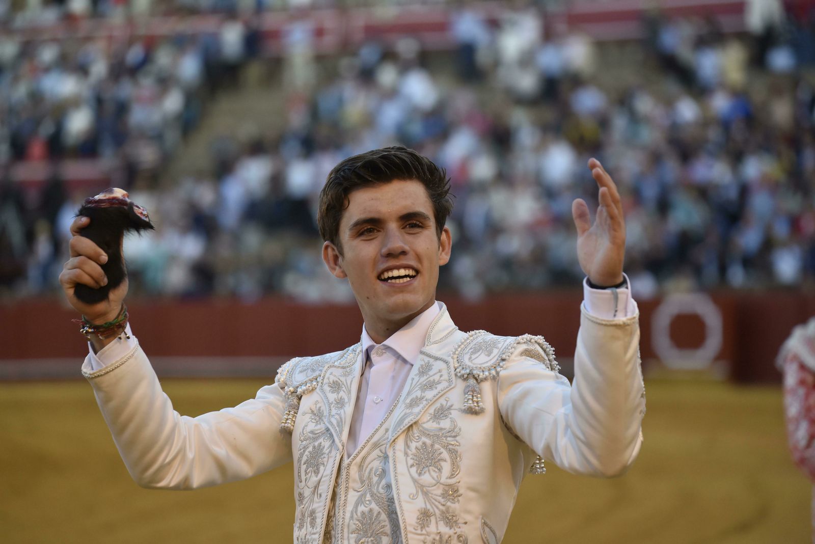 Las imágenes de la corrida de rejones de la Feria de Abril de Sevilla