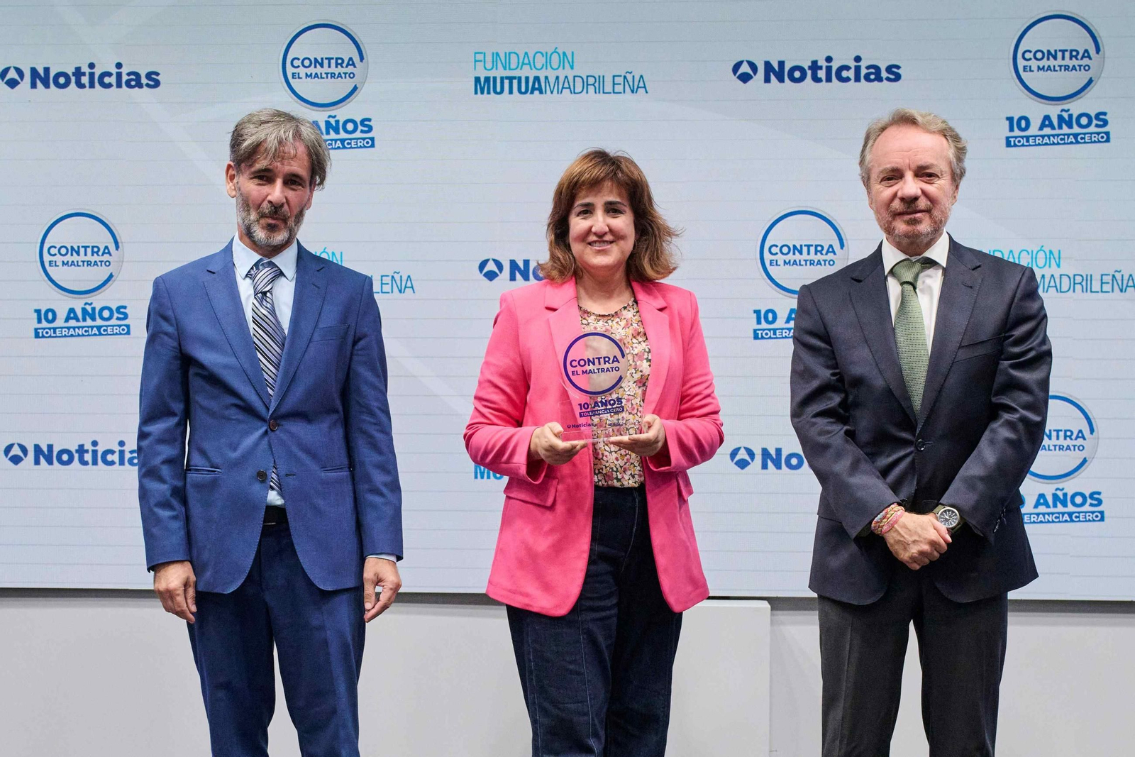 Recepción del premio.