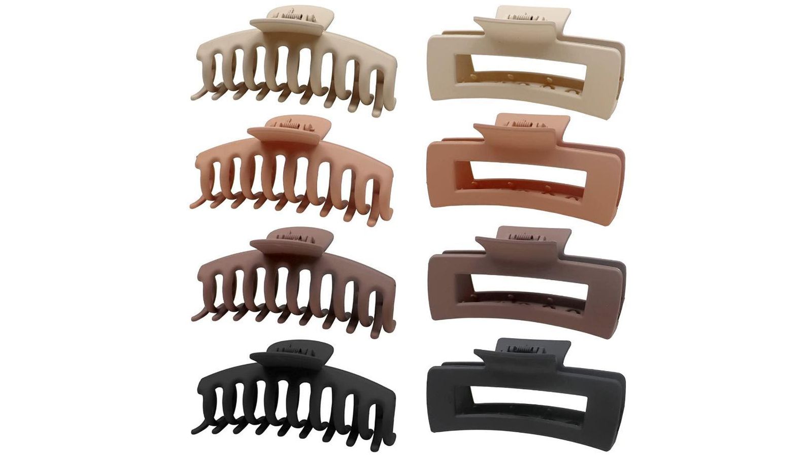 8 Piezas de Pinzas pelo Grandes Kvaya