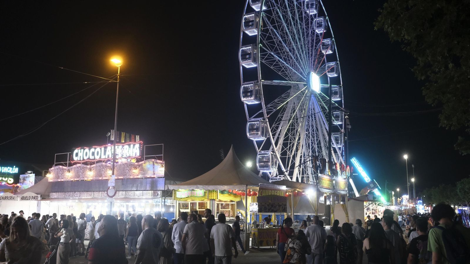 Las atracciones de la Feria.