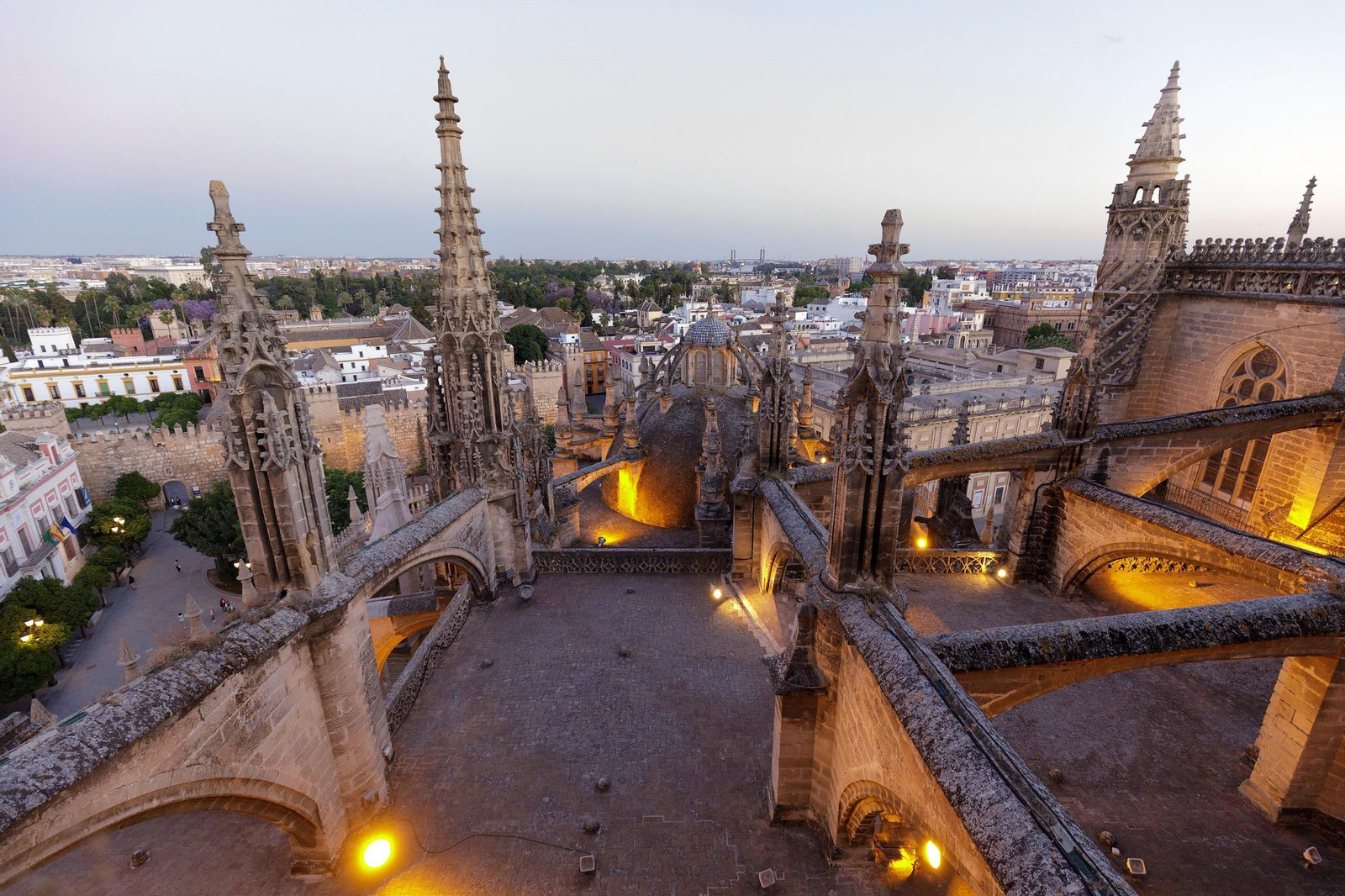 Pináculos de la Catedral.