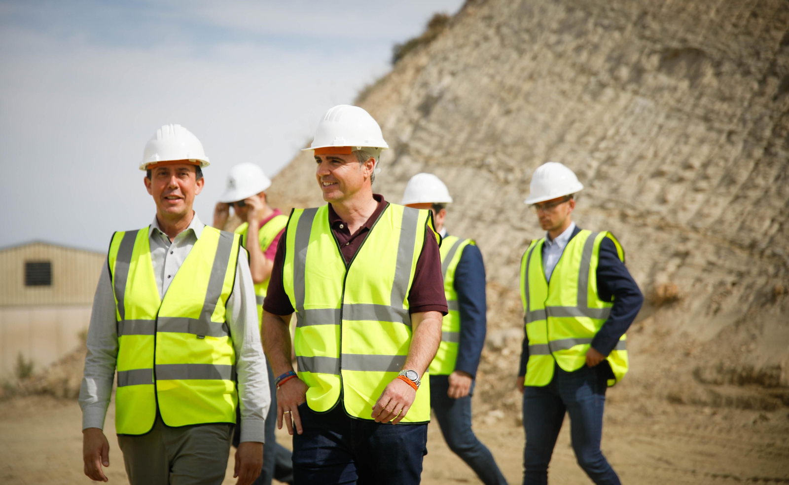 Así están las obras del túnel de Viator en la línea de alta velocidad de Adif, en imágenes