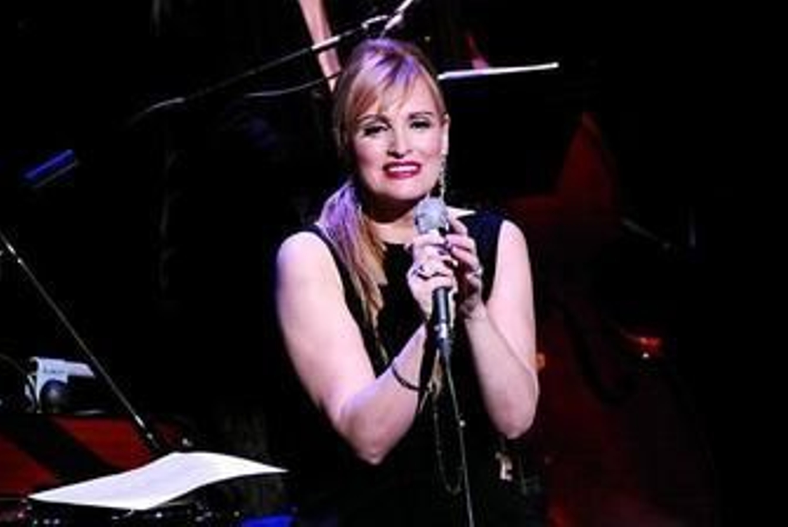 Ainhoa Arteta durante su actuación.