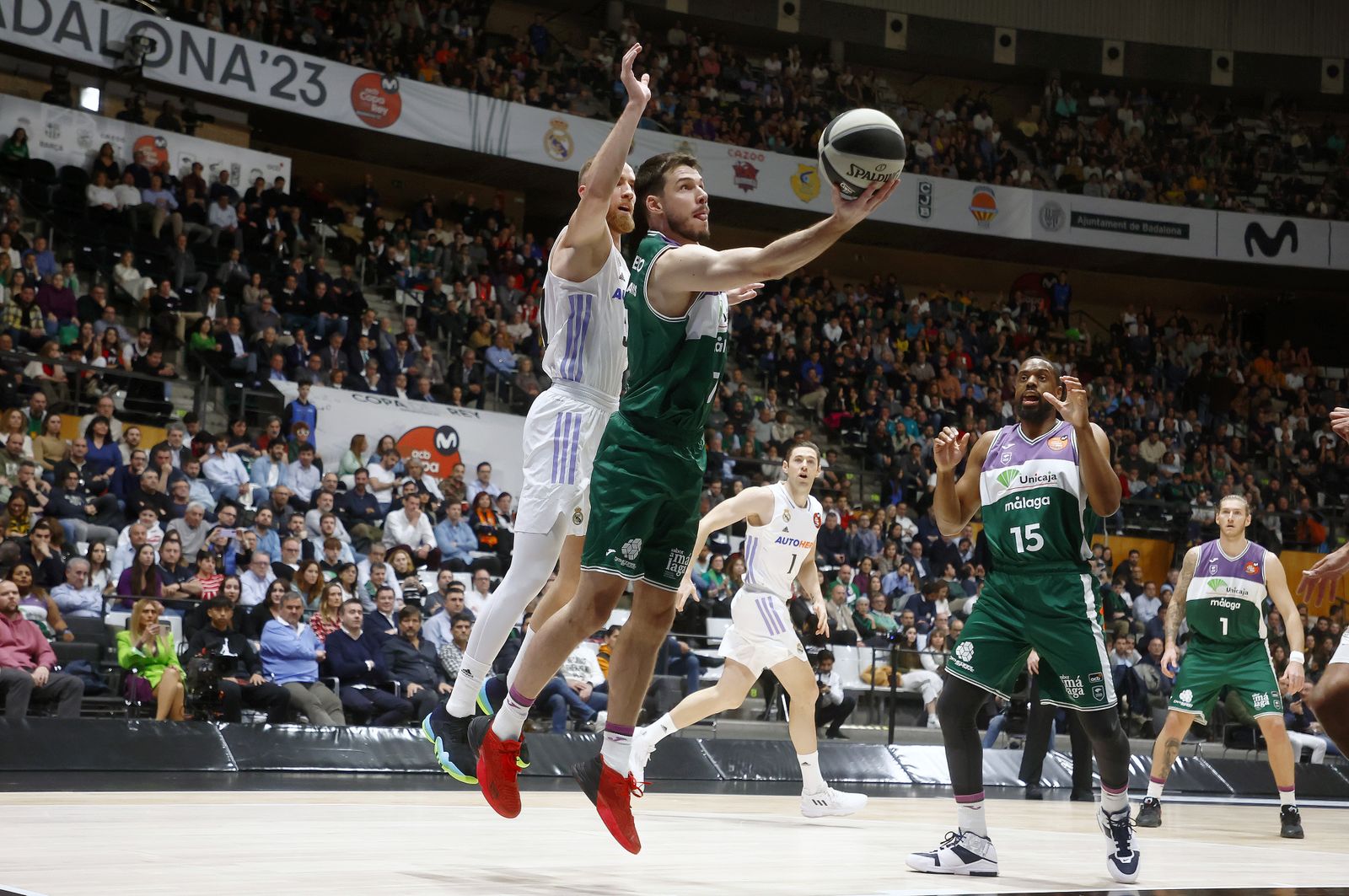 El Real Madrid-Unicaja de Copa del Rey, en imágenes