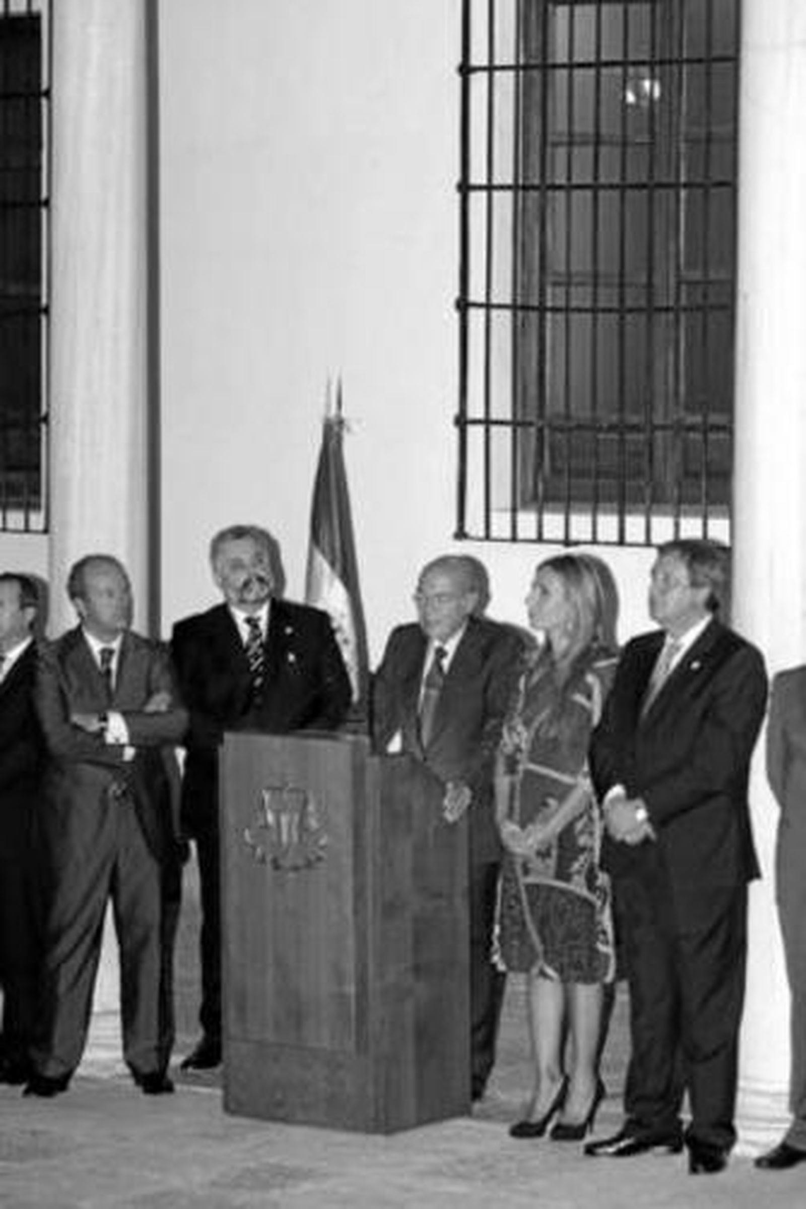 El presidente del TSJA, durante su intervención.