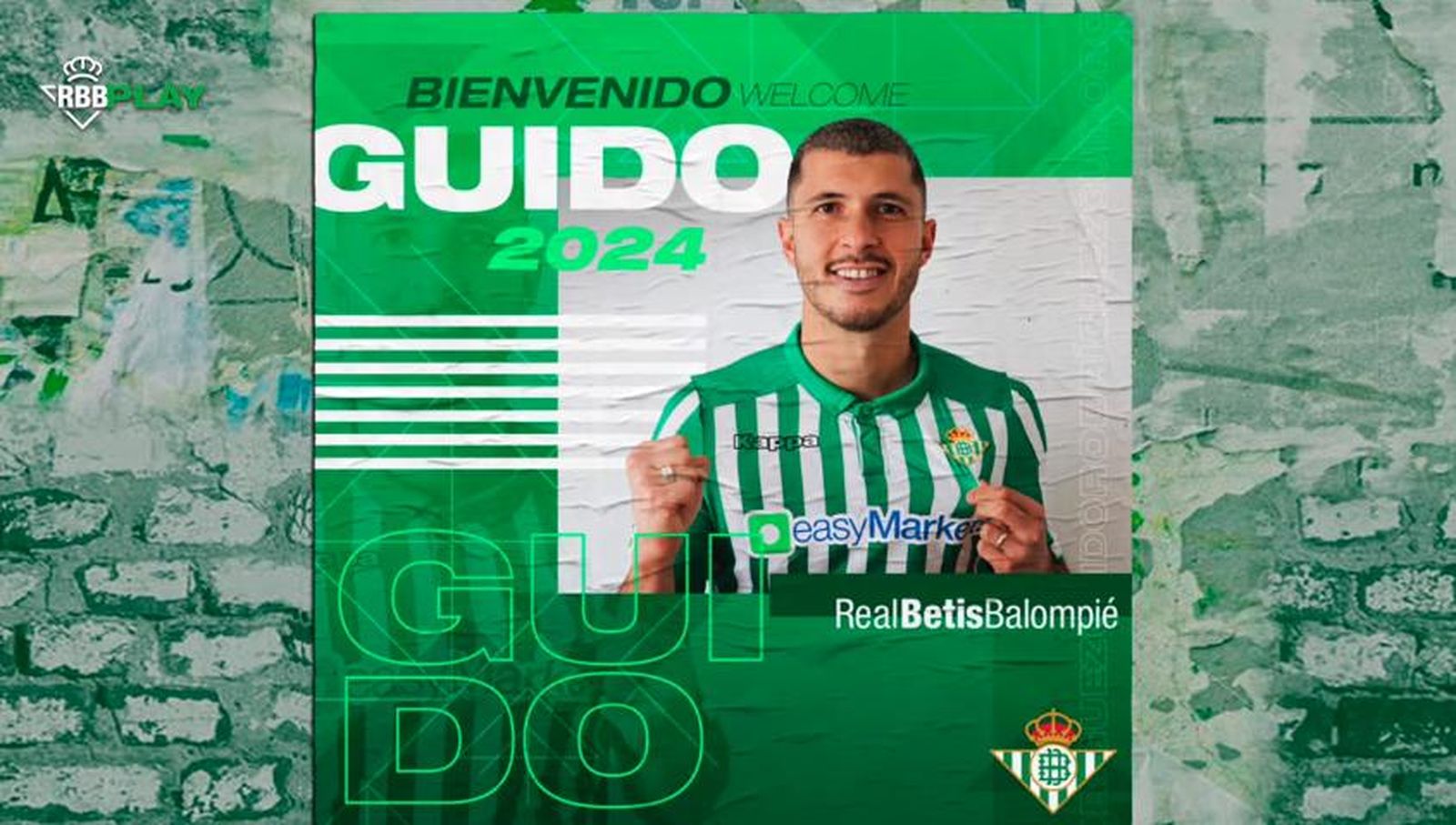 El Betis hace oficial el fichaje de Guido Rodríguez.