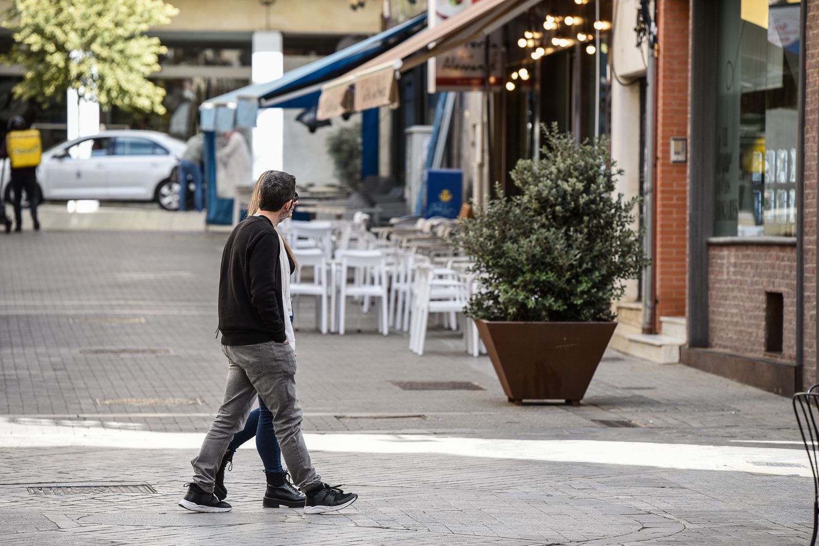 Imágenes de la mañana del sábado 25 de febrero en Huelva