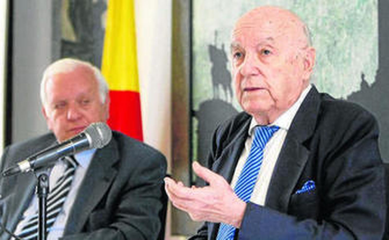 Manuel Clavero, ayer en una conferencia en Cádiz.