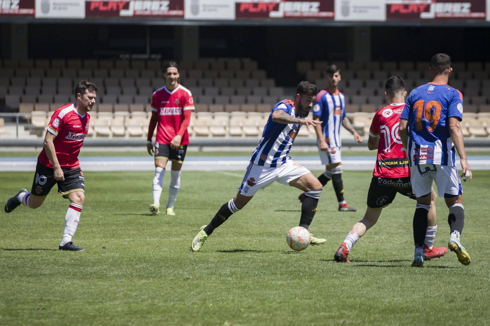 Xerez CD, 3 - ATLÉTICO ESPELEÑO, 1