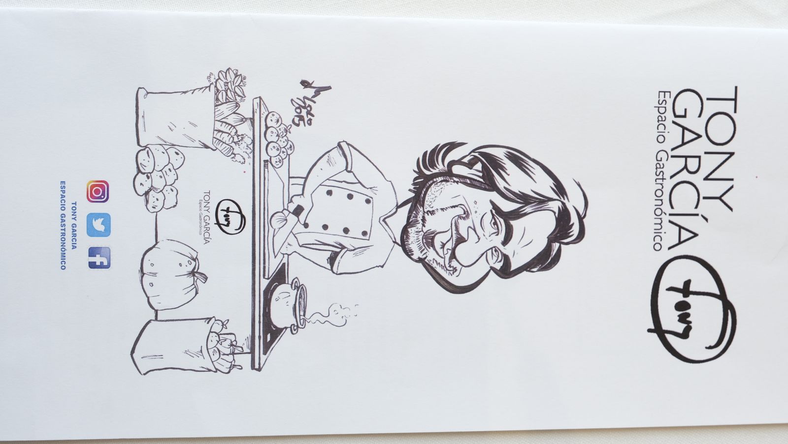 Nueva carta gastronómica de Espacio Gastronómico Tony García