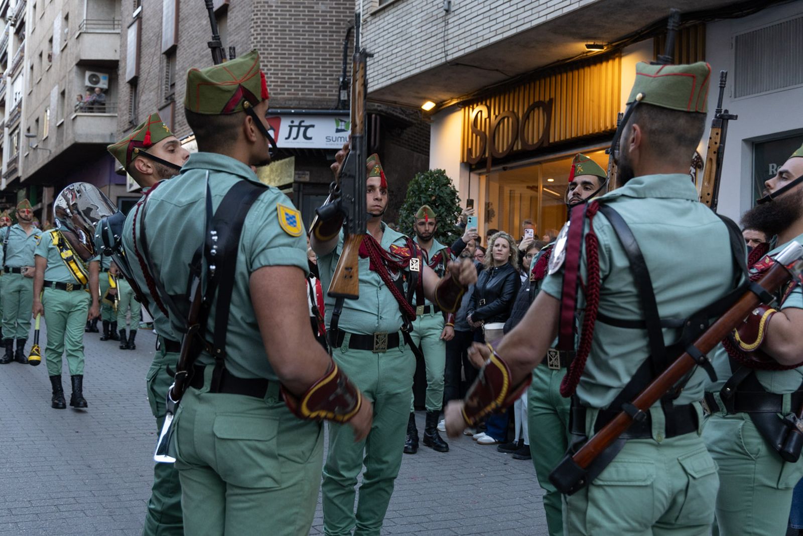 La Legión y el Cristo de la Buena Muerte es uno de los binomios de la Semana Santa.