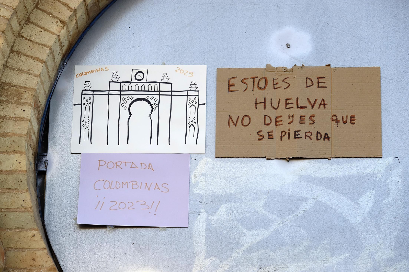 Imágenes de la antigua estación de tren de Huelva tras el incendio