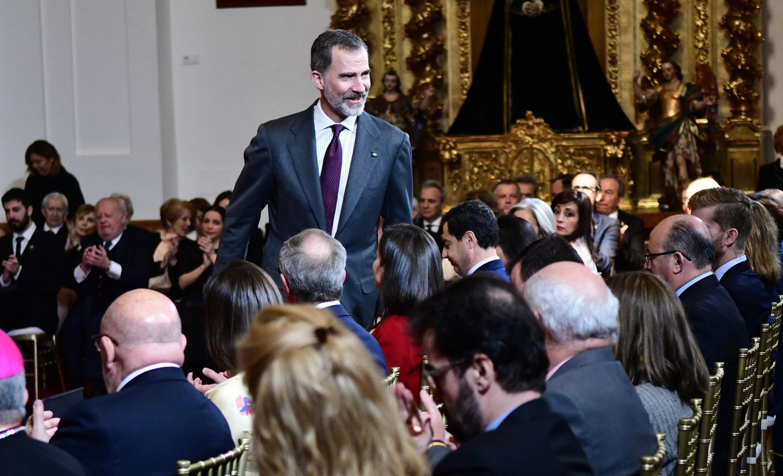 Los Reyes entregan las sMedallas de Oro de las Bellas Artes 2017 en Córdoba