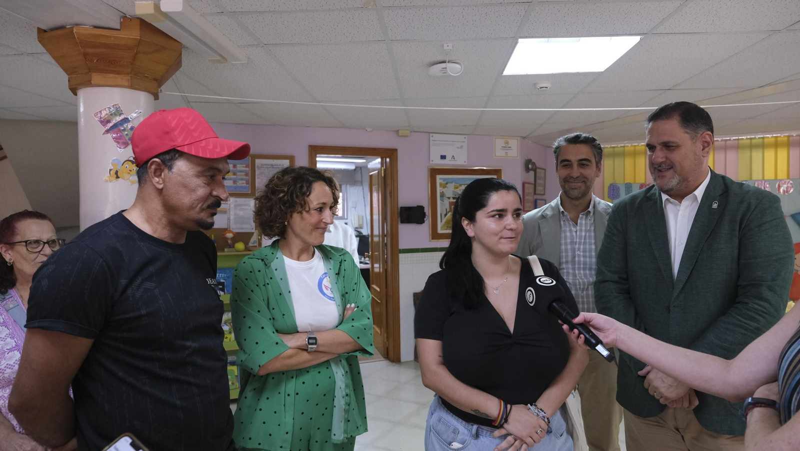 Inauguración del curso escolar infantil en el centro Santo Ángel de la Guarda, en imágenes