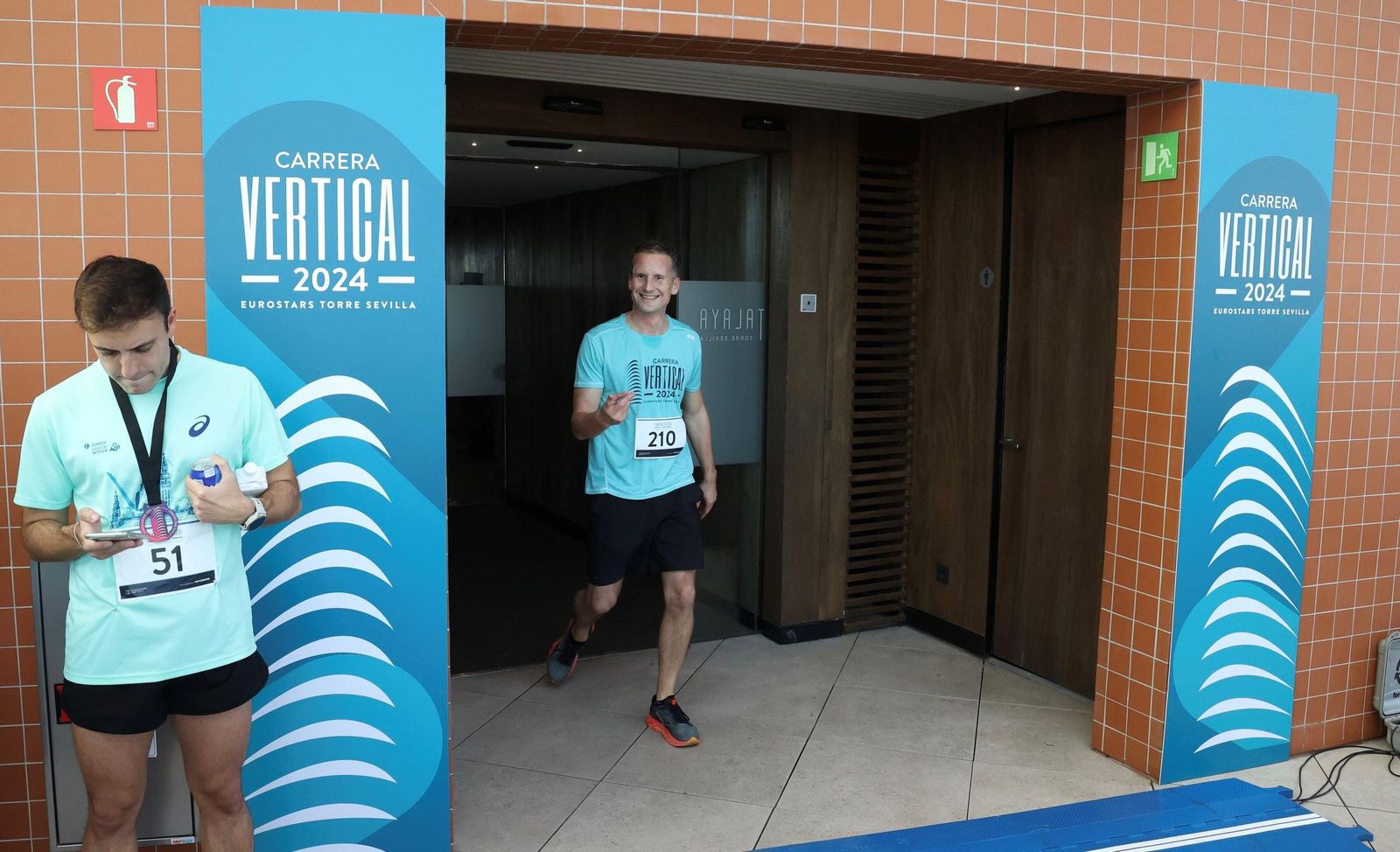 Las fotos de la Carrera Vertical en Torre Sevilla