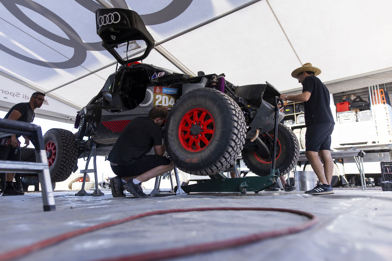 La etapa 9 del Rally Dakar, en fotos