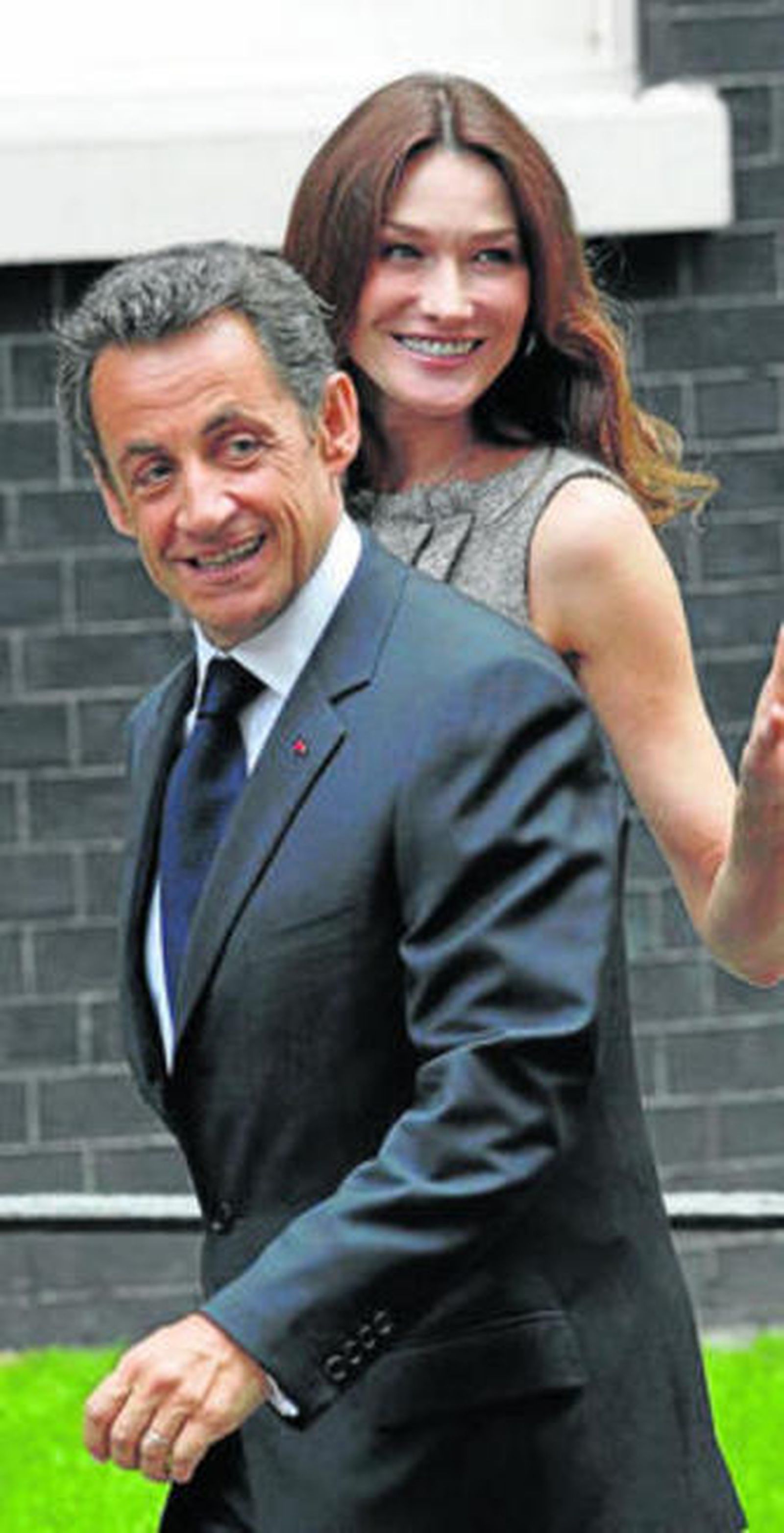 Sarkozy y Carla Bruni, un amor contra viento y marea