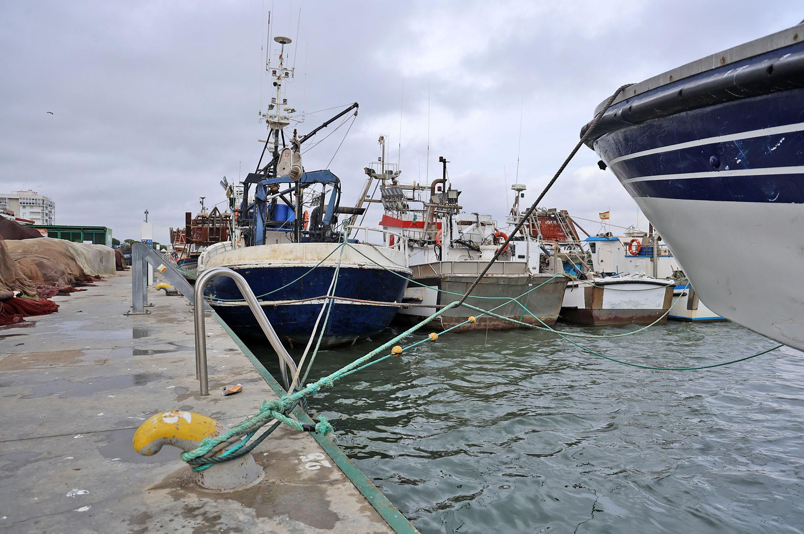 Imágenes del paso de la DANA por Huelva