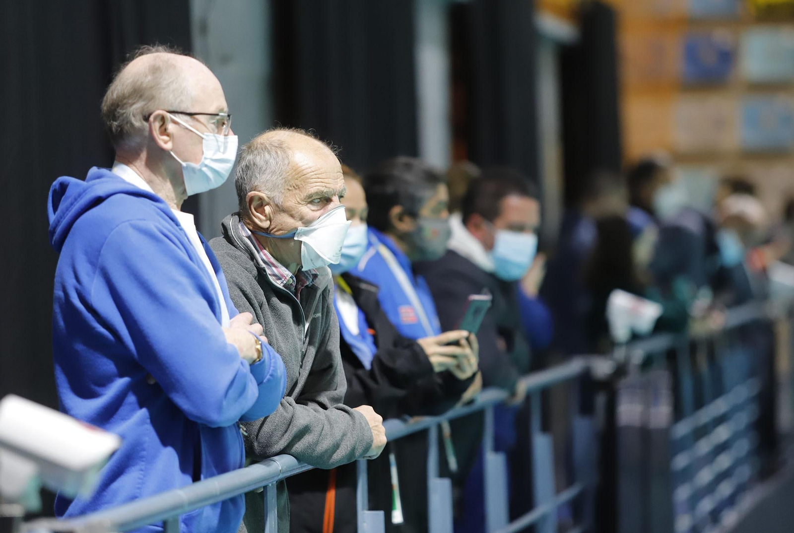 Imágenes del primer día de competición del Mundial senior de bádminton de Huelva 2021