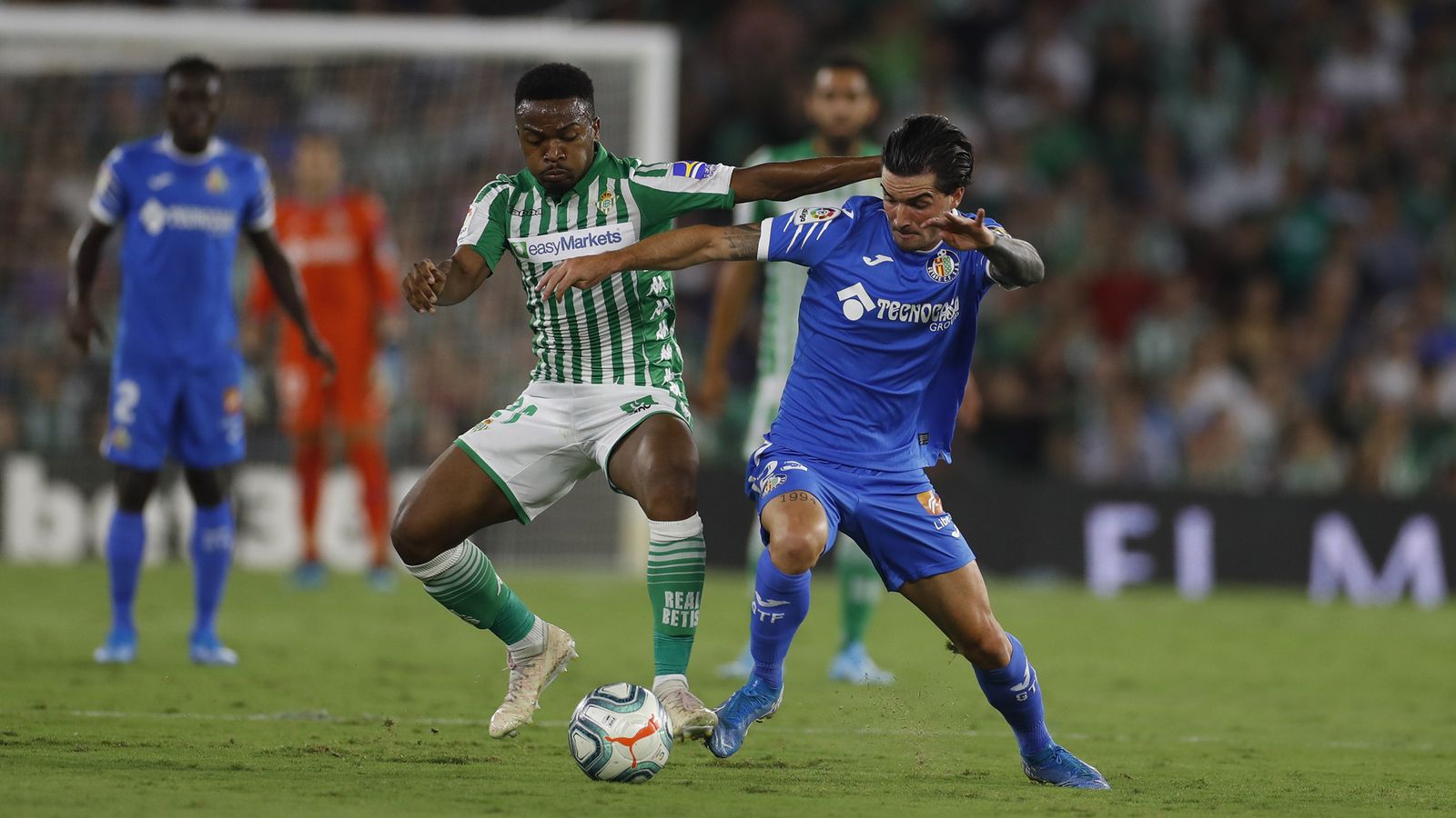 Kaptoum, en un lance con Jason.