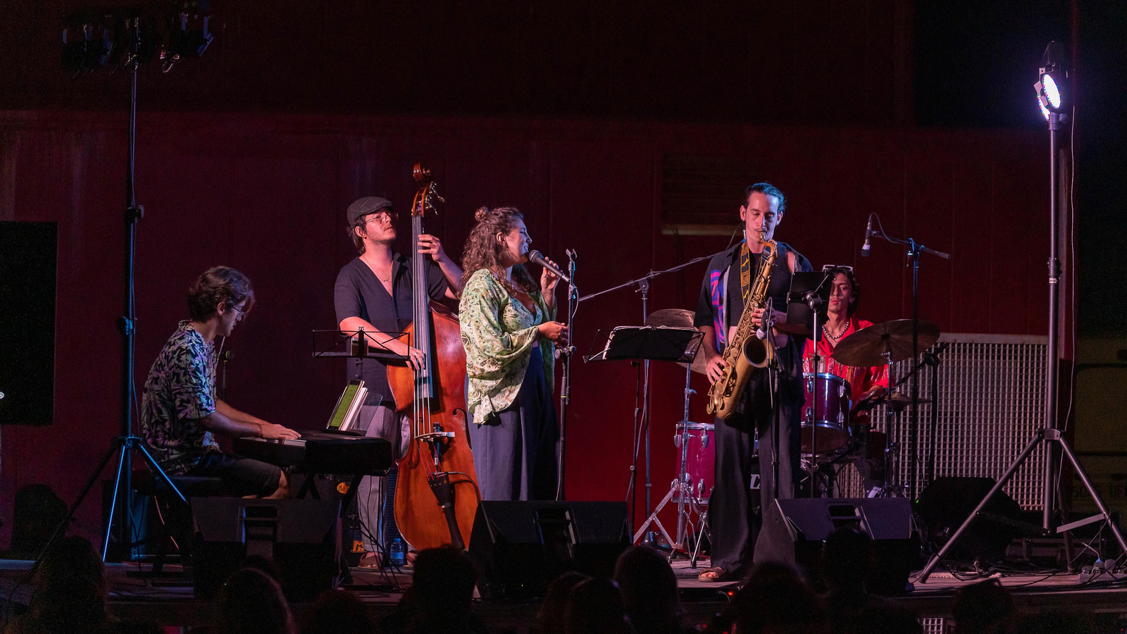 Jazz al relente de Rizoma ' Caballero & Oliver quartet ' en Alcultura, en imágenes