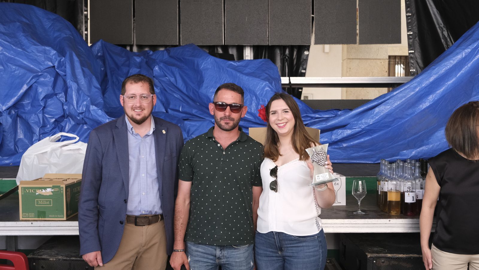 Imágenes del concurso de cata de vinos de las Fiestas de Abrucena 2022