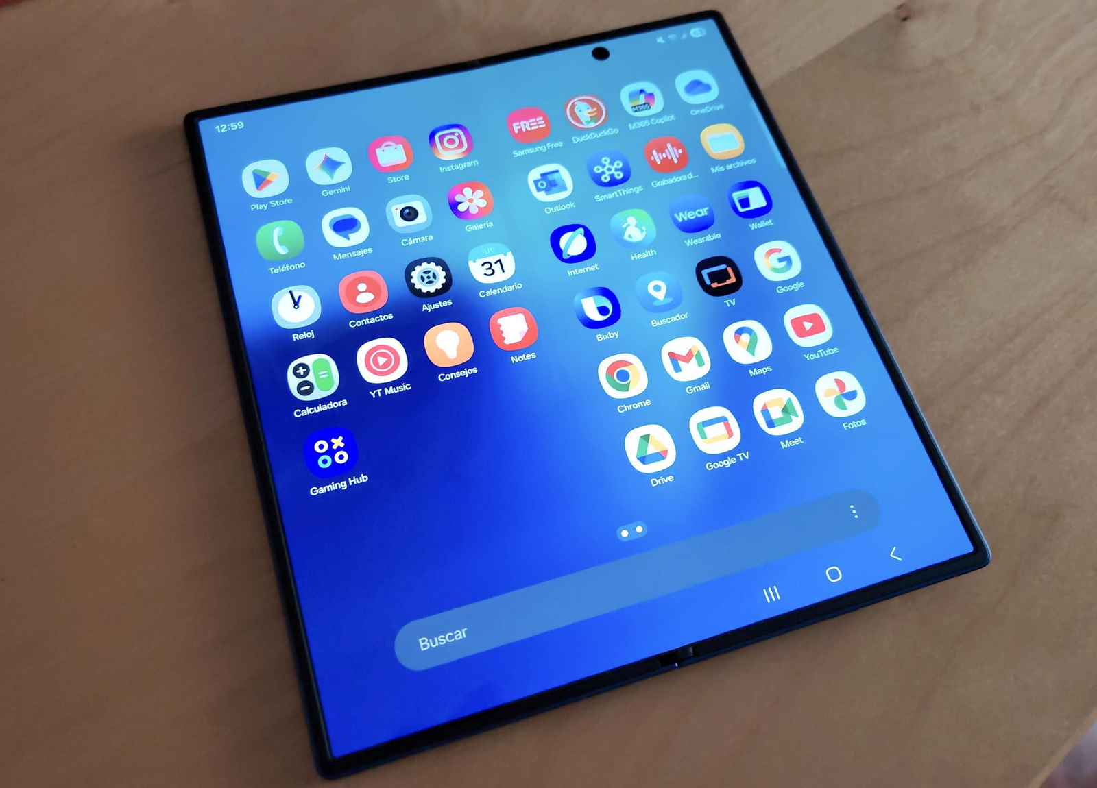 El smartphone plegable Samsung Galaxy Z Fold7