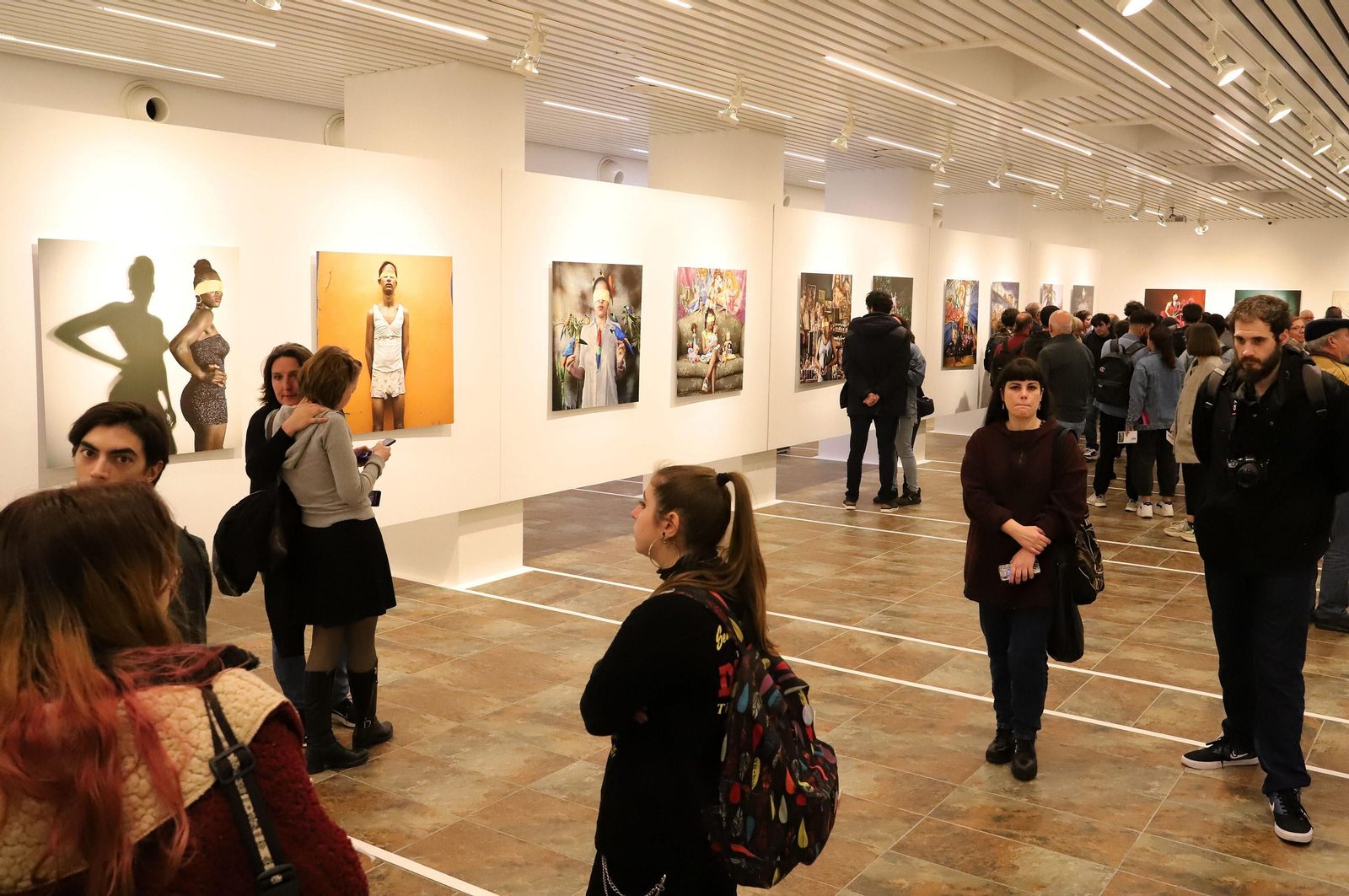 Imágenes de la exposición de Latitudes "Trópico de cáncer" de J.M. Díaz Burgos