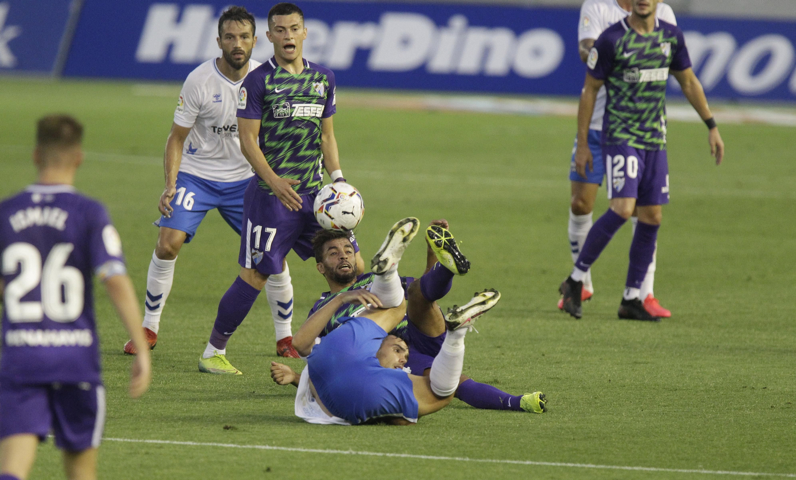 Las fotos del Tenerife-Málaga CF Las fotos del Tenerife-Málaga CF