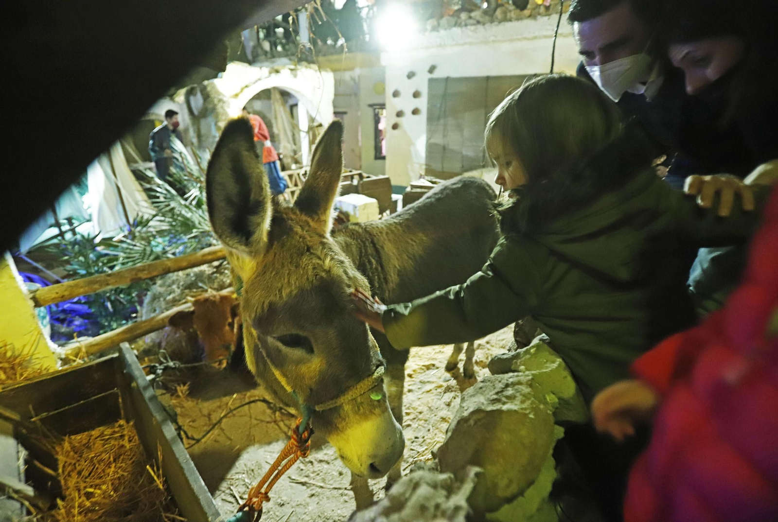 Imágenes del Belén Viviente de Beas