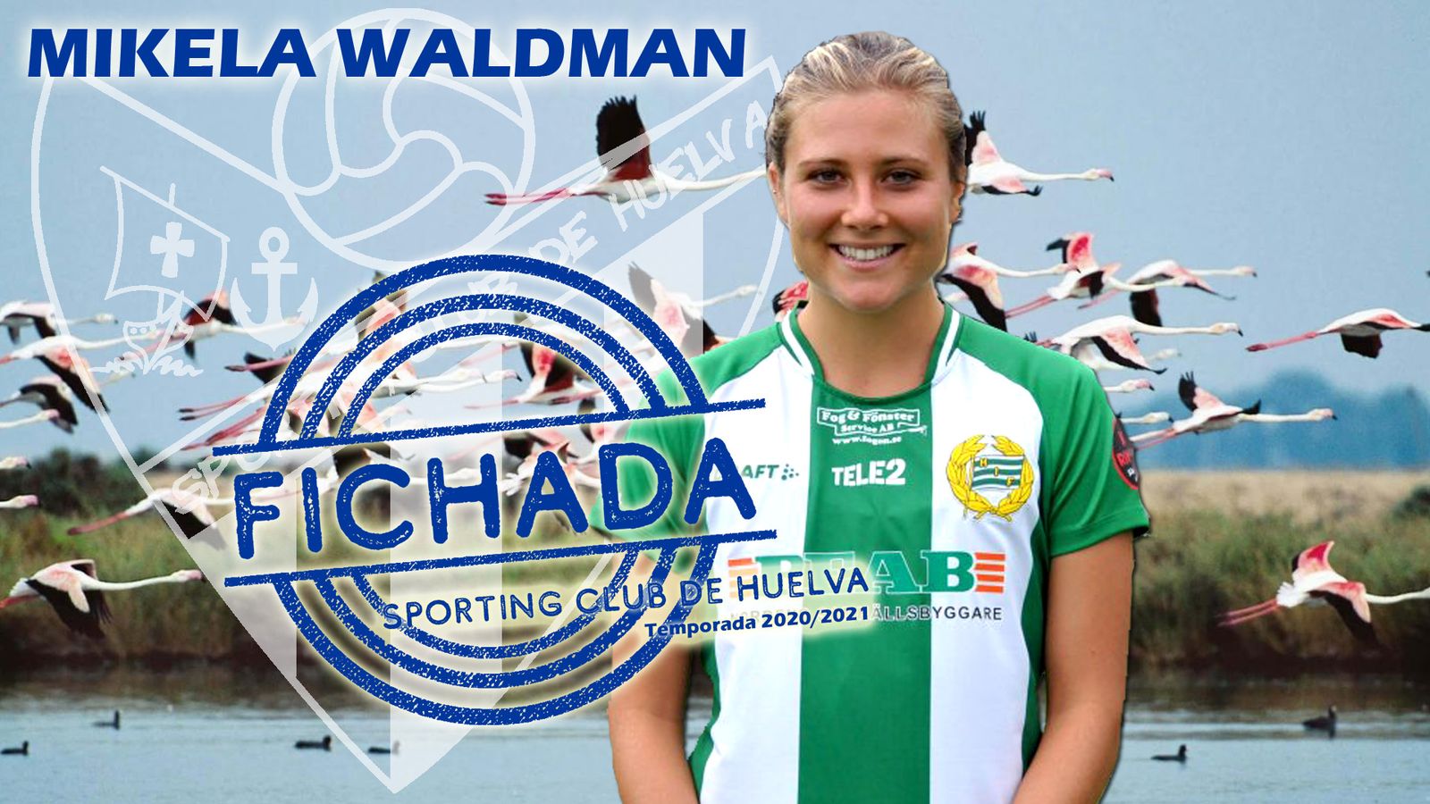 Mikela Waldman, un nuevo refuerzo para el Sporting Club de Huelva.