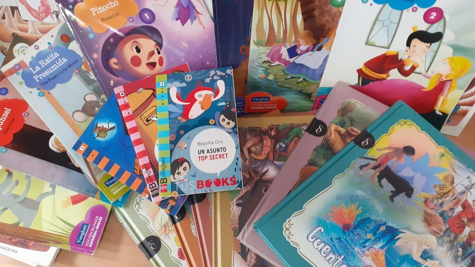 Lectura infantil bilingüe.