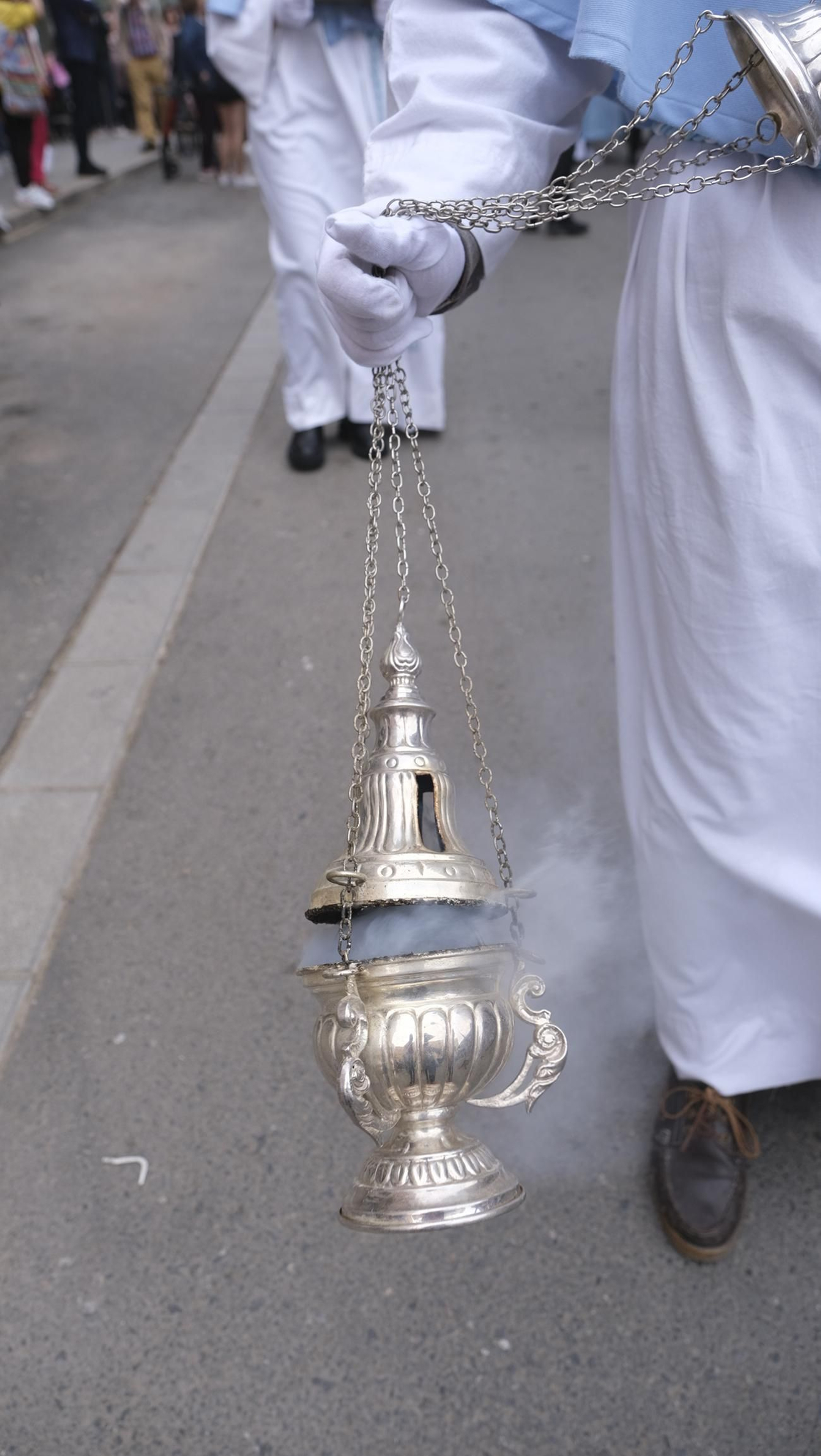 La procesión de Los Ángeles en Almería, en imágenes