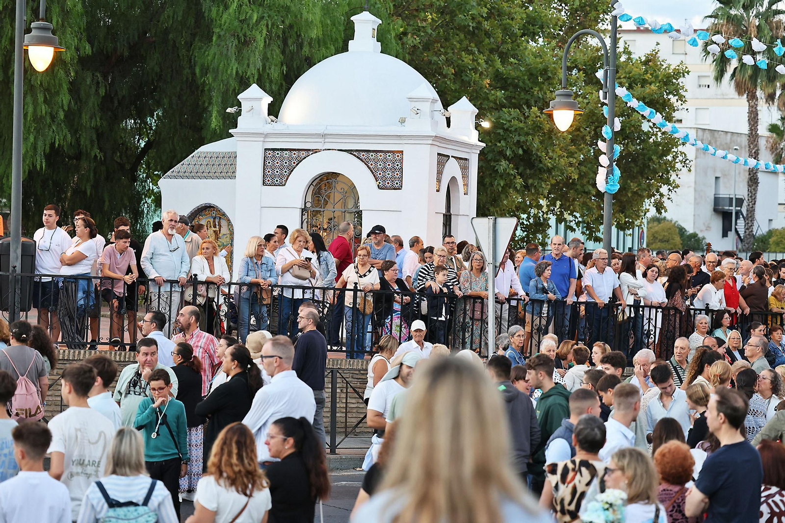 Imágenes de la bajada de la Virgen de la Cinta