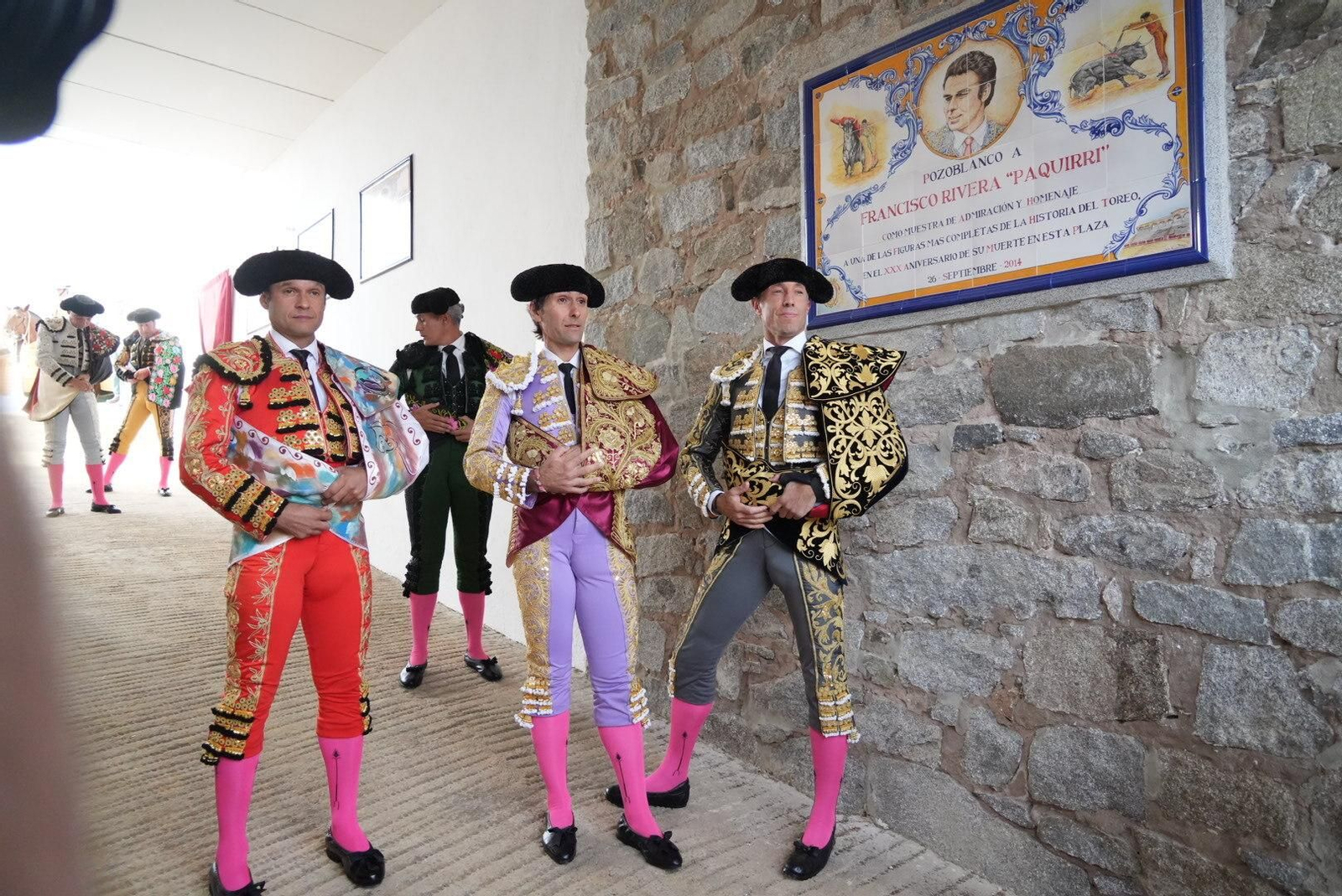 La corrida de toros de Ferrera, Escribano y Lamelas en Pozoblanco, en imágenes
